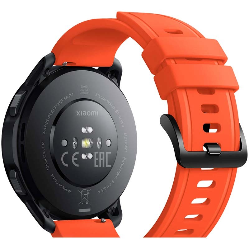 Ripley - CORREA DE SILICONA PARA XIAOMI WATCH 3 ACTIVE - NARANJA