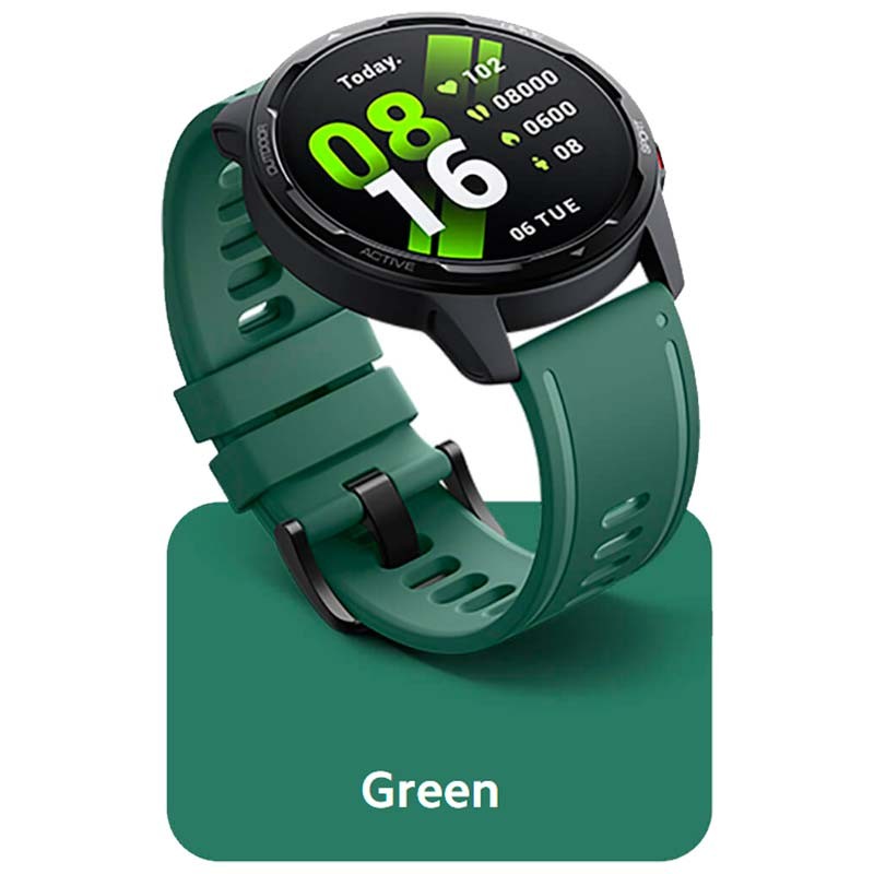 Pulseira de Silicone Original Xiaomi Watch S1 Active Verde - Item1