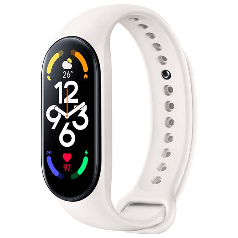 Pulseira de Silicone Original Xiaomi Smart Band 7 Branco