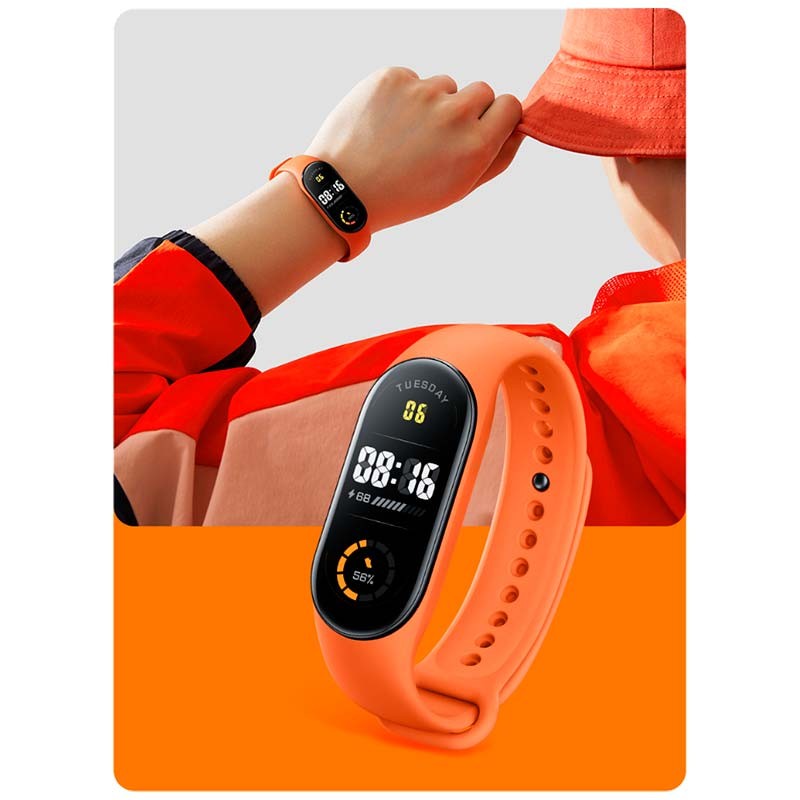 Comprar Correa Xiaomi Smart Band 7 - Silicona - Naranja