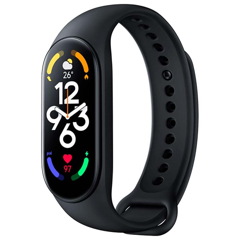 Pulseira de Silicone Original Xiaomi Smart Band 7 Preto
