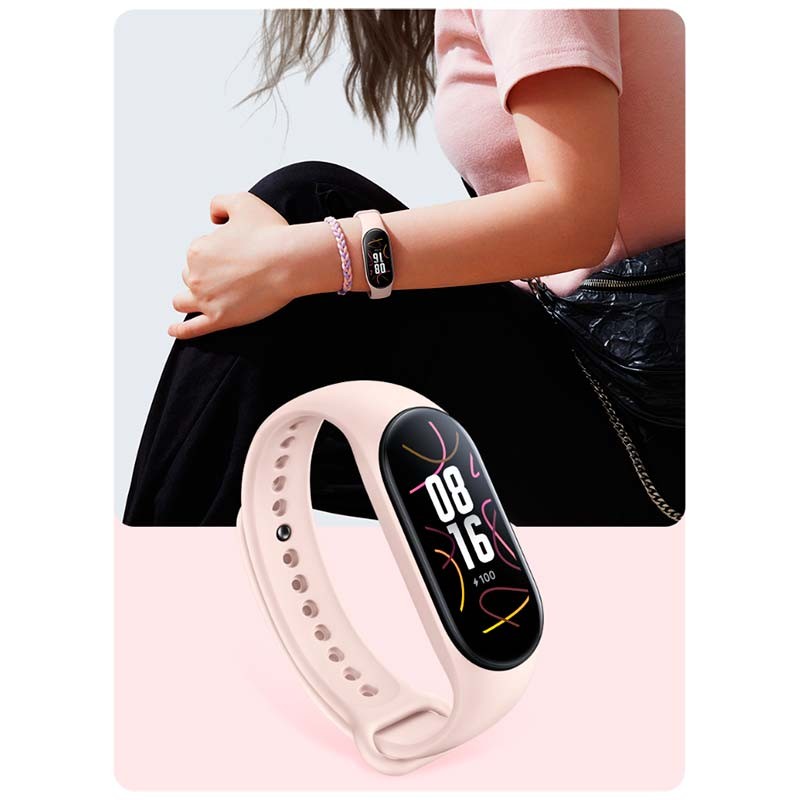 Acheter Bracelet Xiaomi Smart Band 7 - Silicone - Rose