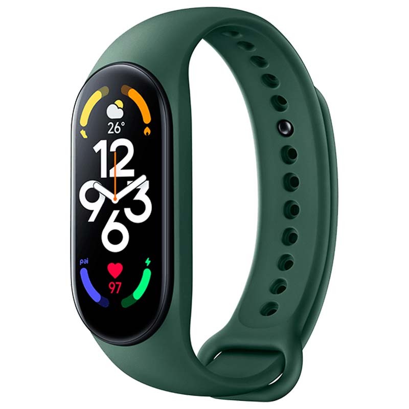 Correa de Silicona Original para Xiaomi Smart Band 7 Verde - Ítem