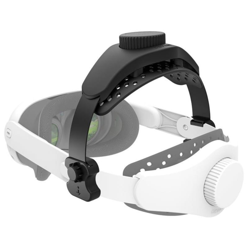 Correa DEVASO Ajustable para Meta Quest 3S, 3, 2, Pro, Pico 4, Pico 4 Pro Negro - Accesorios para gafas VR - Ítem