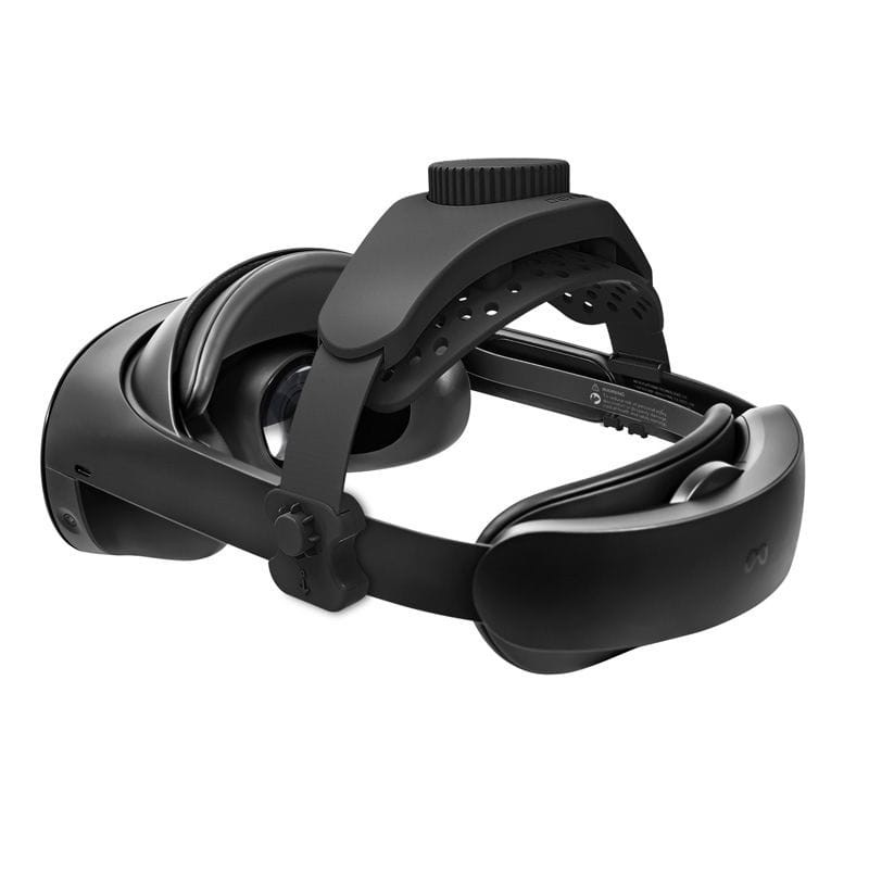 Correa DEVASO Ajustable para Meta Quest 3S, 3, 2, Pro, Pico 4, Pico 4 Pro Negro - Accesorios para gafas VR - Ítem1