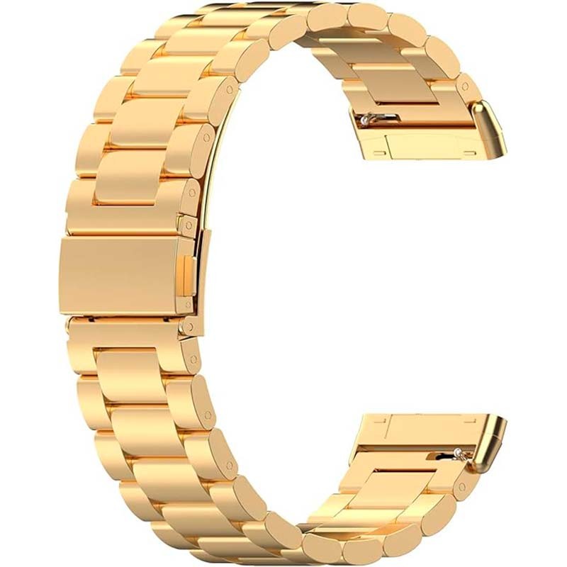 Pulseira metálica de elos dourada para Fitbit Versa 4 - Item2