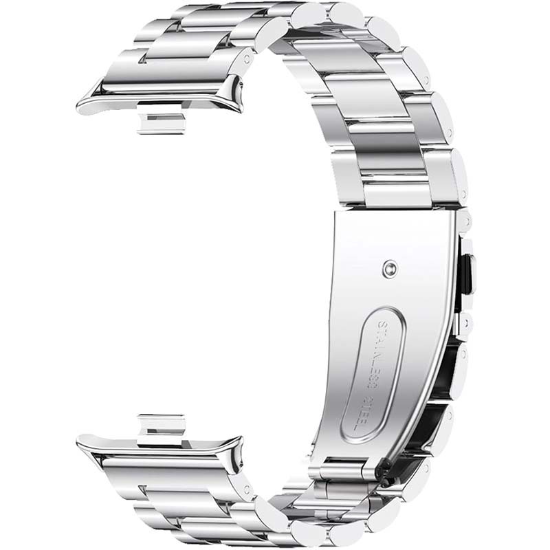 Correa Metal Eslabones Xiaomi Mi Smart Band 9 Pro / Band 8 Pro / Redmi Watch 4 / Redmi Watch 5 Plata - Ítem1