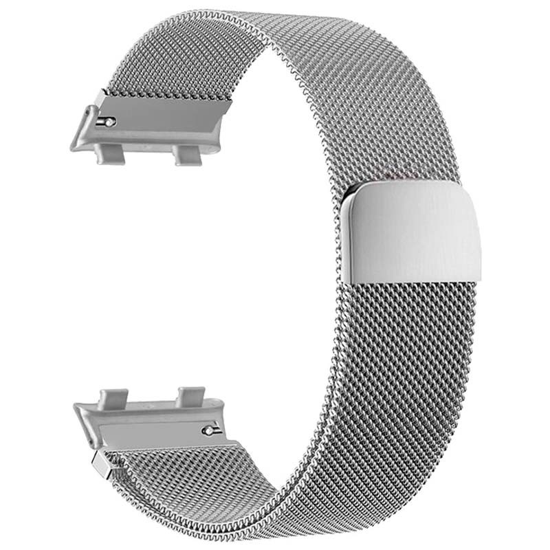 Pulseira de metal com design de milanesa para Oppo Watch 46mm - Item