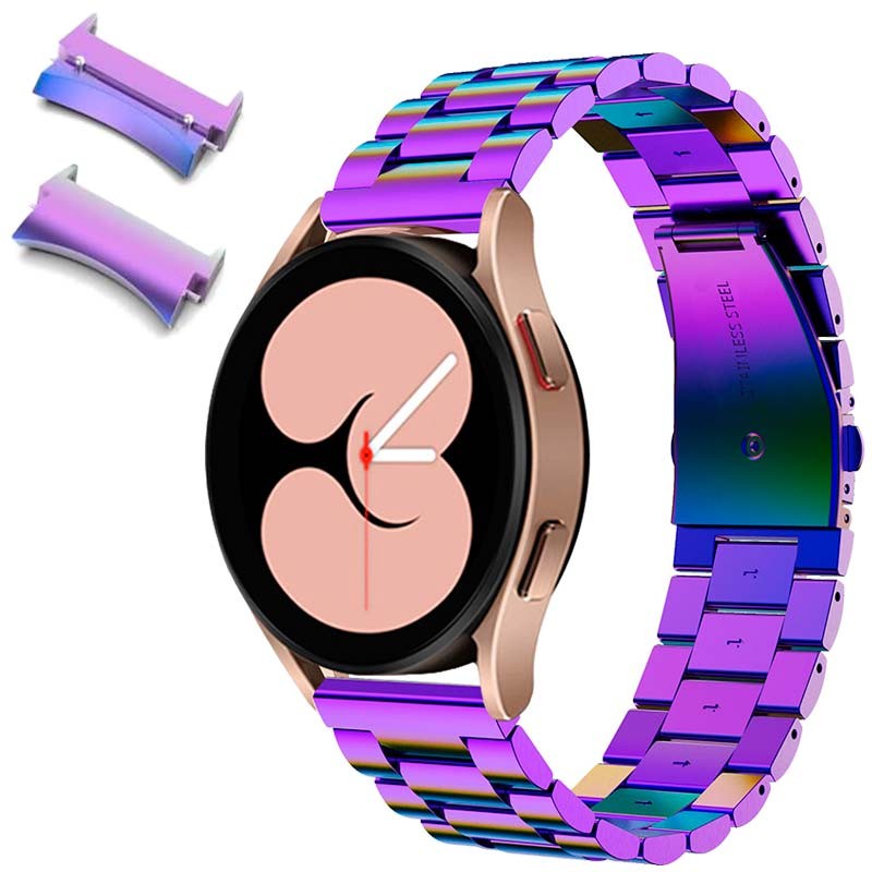 Pulseira metálica de elos multicolorida para Samsung Galaxy Watch - Item