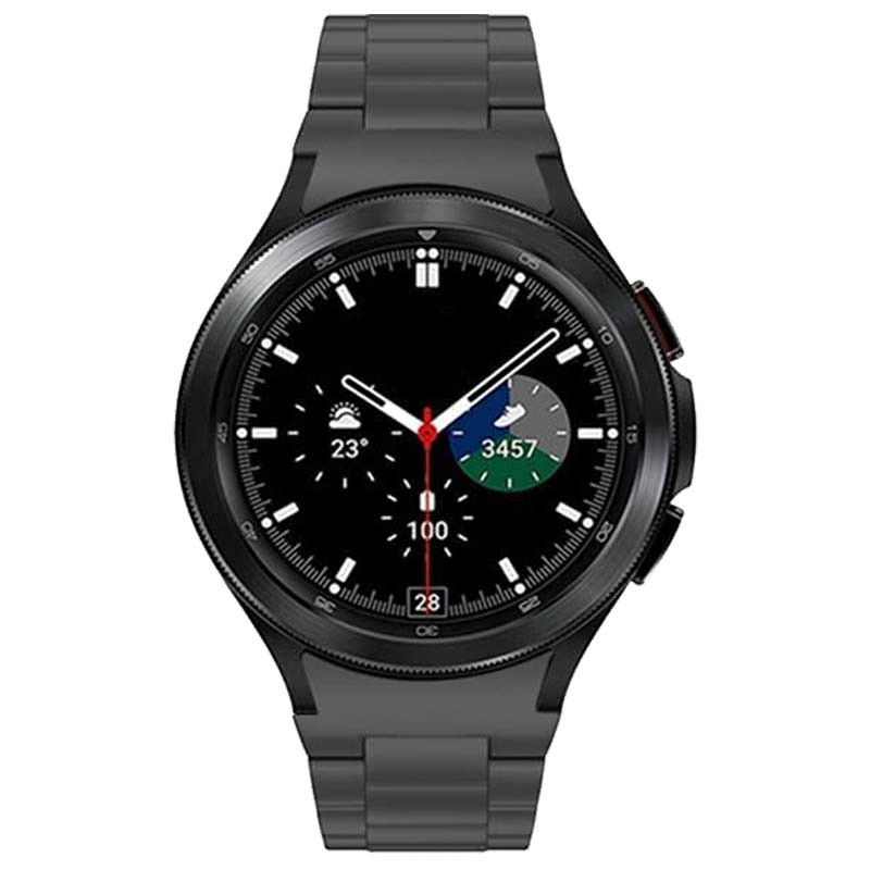 Correa metálica de eslabones negra para Samsung Galaxy Watch - Ítem1
