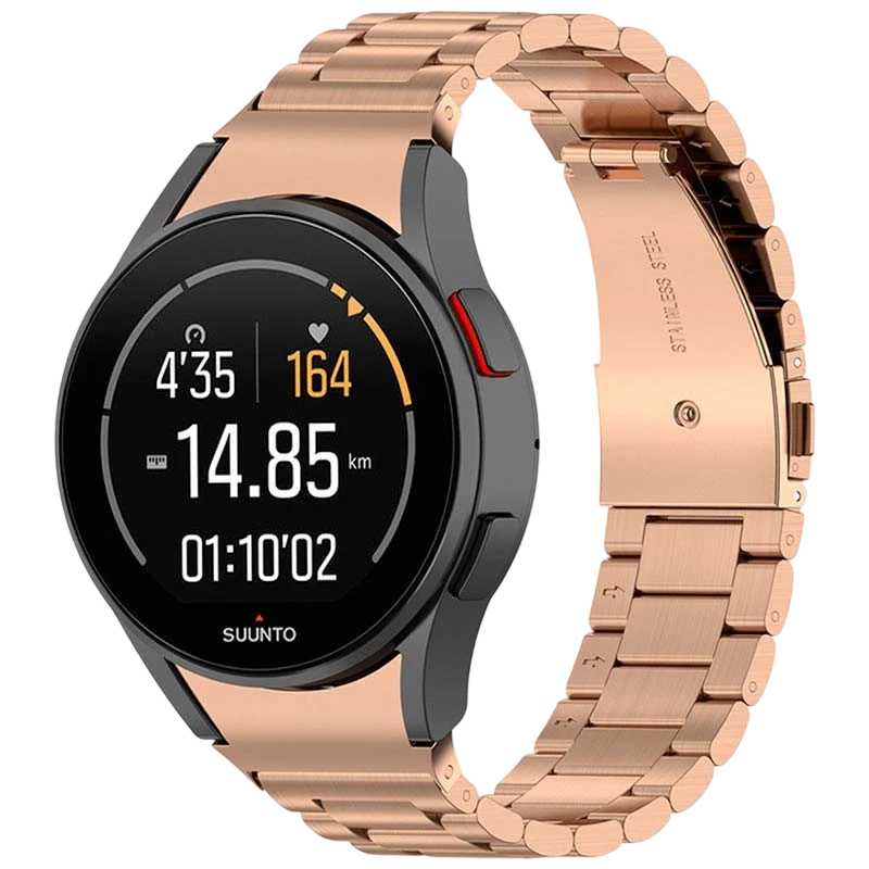 Pulseira metálica de elos rosa para Samsung Galaxy Watch - Item