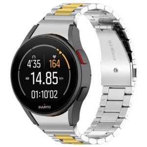 Correa metálica de eslabones plata y dorado para Samsung Galaxy Watch