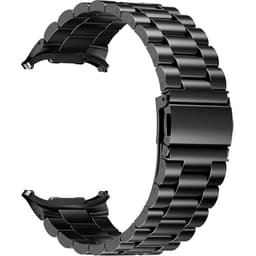 Bracelet en métal à maillons Samsung Galaxy Watch Ultra Noir - vue de dos