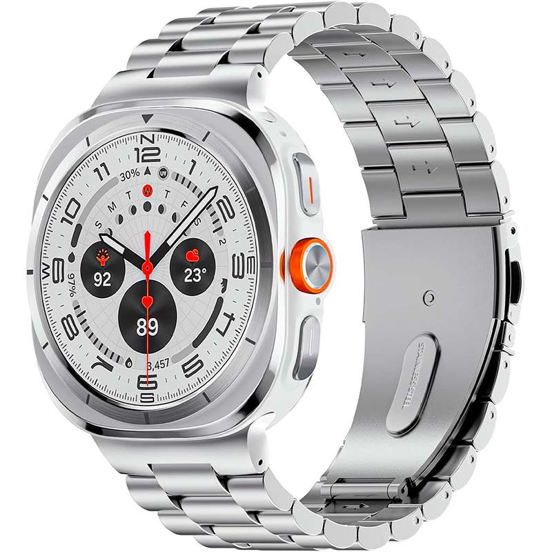 Bracelet Métal Maillons Samsung Galaxy Watch Ultra Argent - Ítem