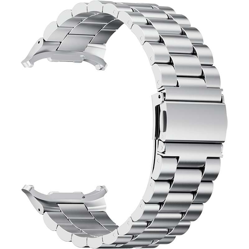 Correa Metal Eslabones Samsung Galaxy Watch Ultra Plata - vista trasera