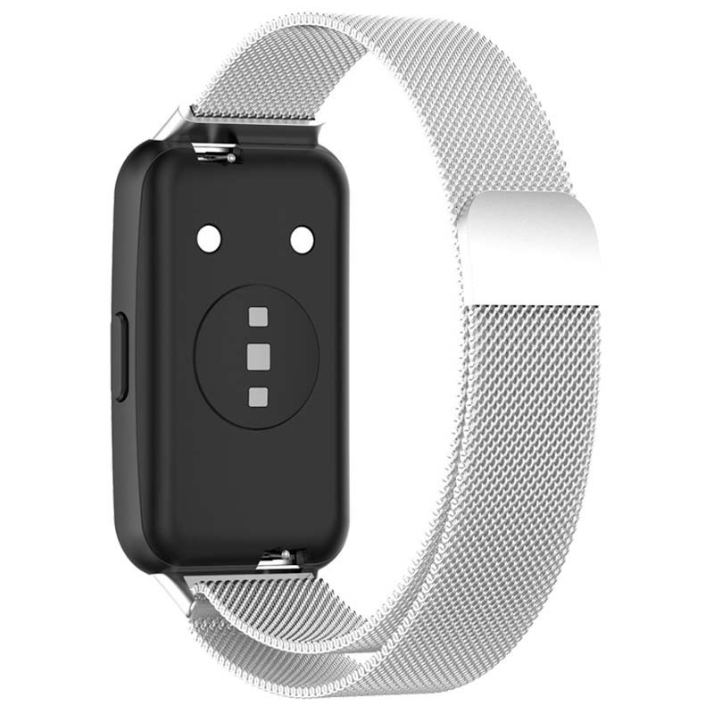 Bracelet Huawei Band 7 Milanais Magnétique Argent - Ítem1