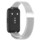 Silver Magnetic Milanese Strap compatible with Huawei Band 7 - Item1