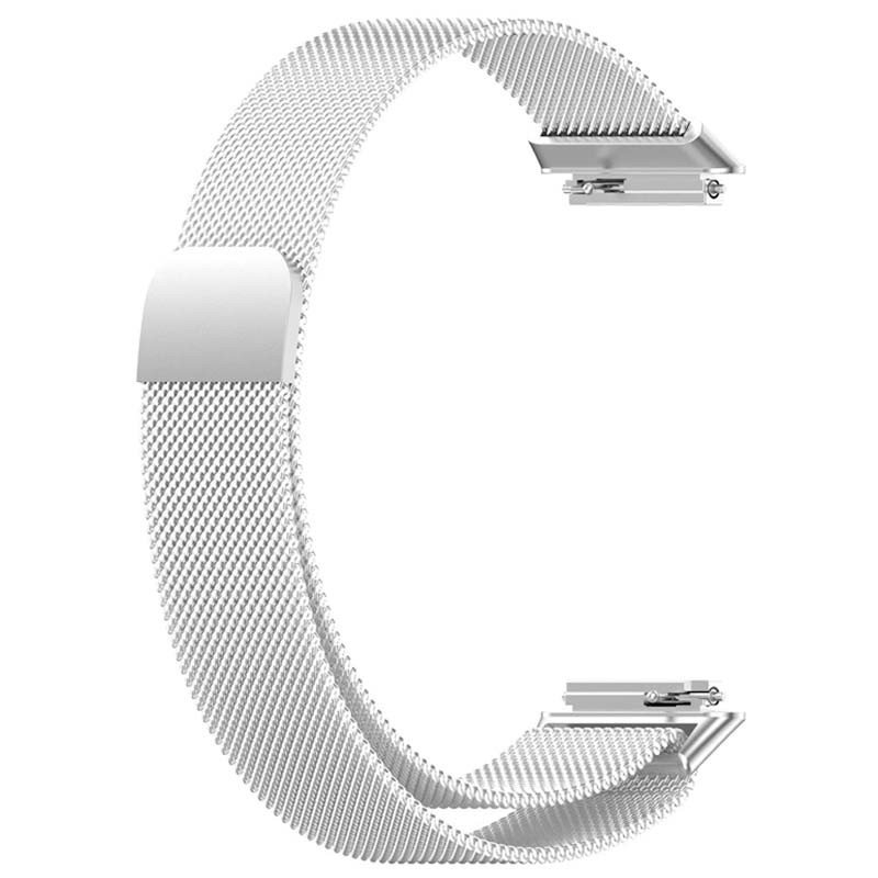 Bracelet Huawei Band 7 Milanais Magnétique Argent - Ítem3