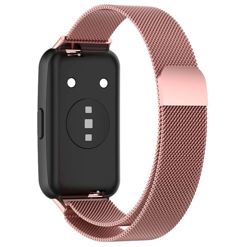 Pulseira Huawei Band 7 Milanesa Magnética Rosa - Item1