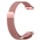 Pink Magnetic Milanese Strap compatible with Huawei Band 7 - Item3
