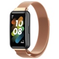 Rose Gold Magnetic Milanese Strap compatible with Huawei Band 7 - Item