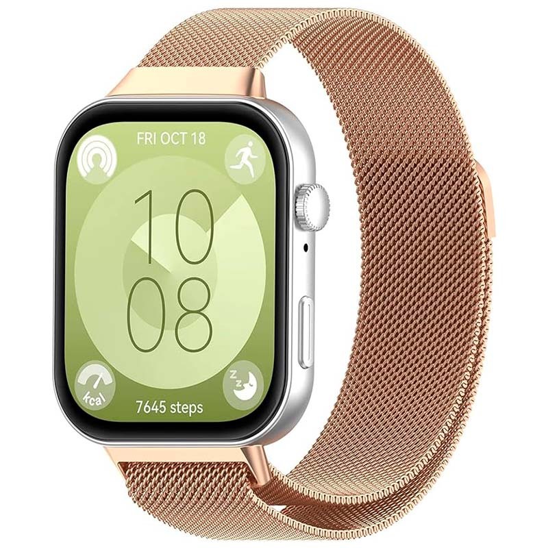 Correa milanesa magnética rosa para Huawei Watch Fit 3 - Ítem