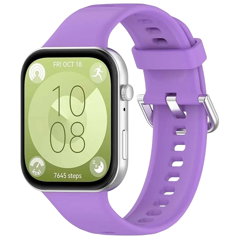 Correa de silicona morada para Huawei Watch Fit 3 - Ítem