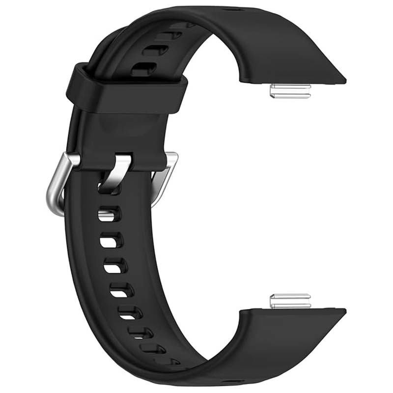 Pulseira de silicone preta para Huawei Watch Fit 3 - Item2