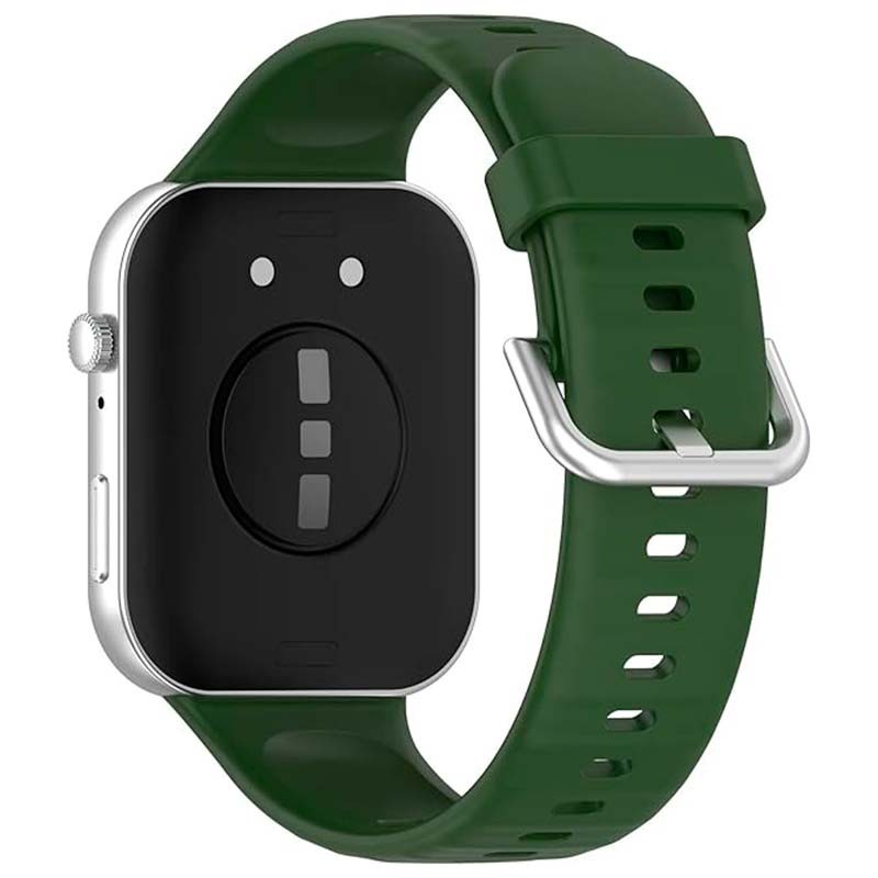 Correa de silicona verde oscuro para Huawei Watch Fit 3 - Ítem1