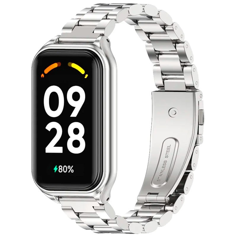 Correa para Xiaomi Smart Band 8 Active - Acero inoxidable