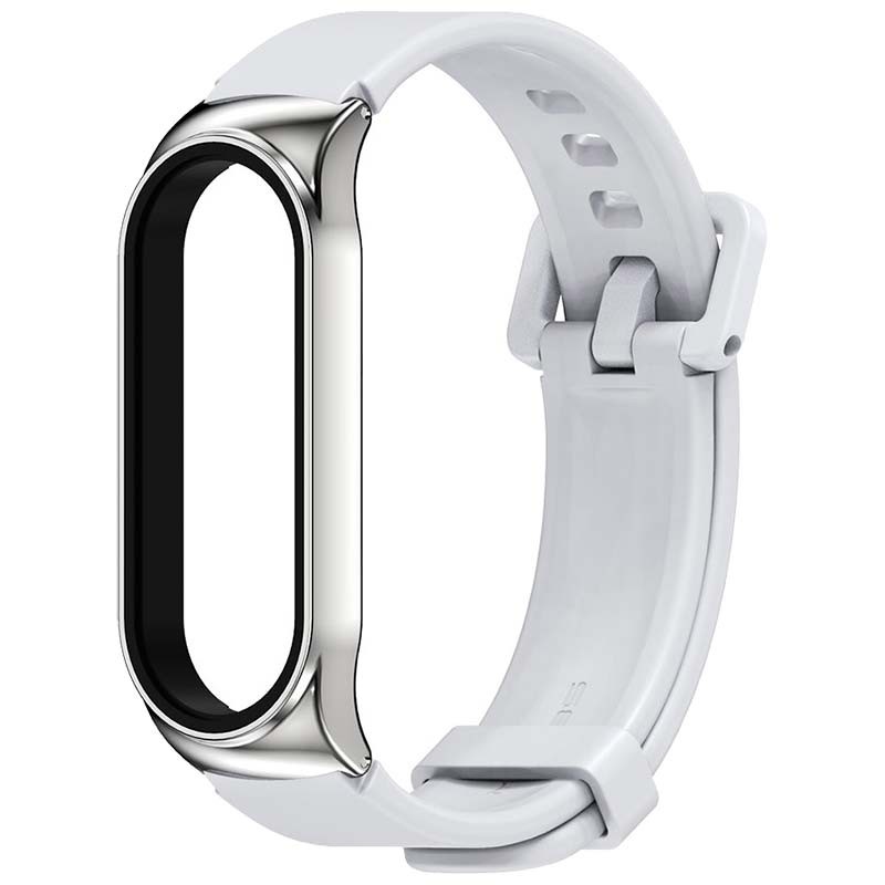 Cool Correa de Metal Plata para Xiaomi Smart Band 8