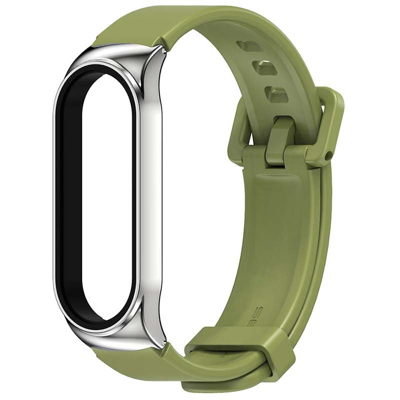 Correa Metal-Gel de recambio para Xiaomi Mi Band 5, Mi Band 6 y Amazfit Band 5 - Ítem4
