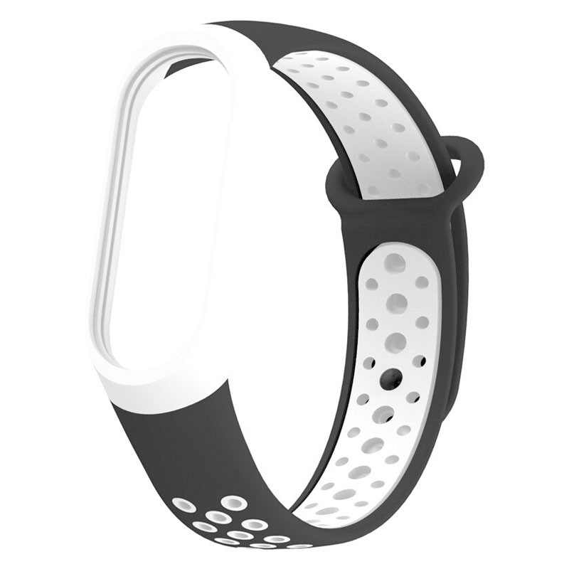 Correa de silicona Para Mi Band 3 / mi Band 4 - NEGRO GENERICO