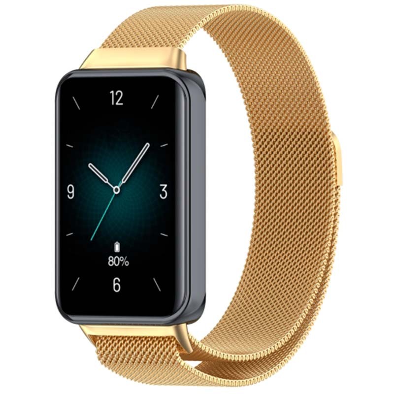 Pulseira milanesa magnética dourado para Huawei Band 9 - Item