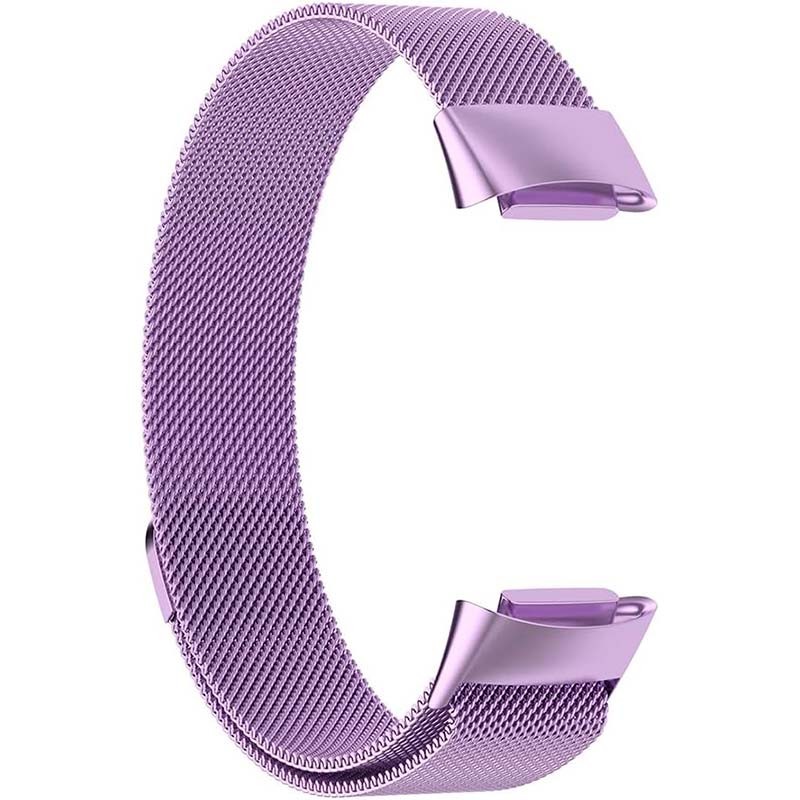 Correa milanesa magnética lila para Fitbit Charge 6 - Ítem3