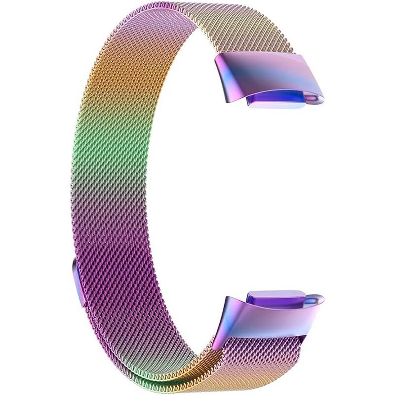 Correa milanesa magnética multicolor para Fitbit Charge 6 - Ítem3