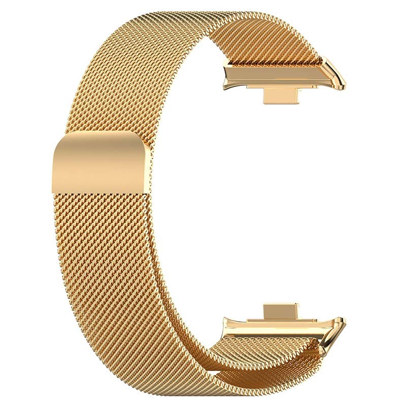 Pulseira Milanesa Magnética Xiaomi Mi Smart Band 9 Pro / Band 8 Pro / Redmi Watch 4 / Redmi Watch 5 Dourado - Item2