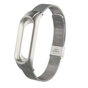 Metal Milanese Strap with clip closure for Xiaomi Mi Band 3
