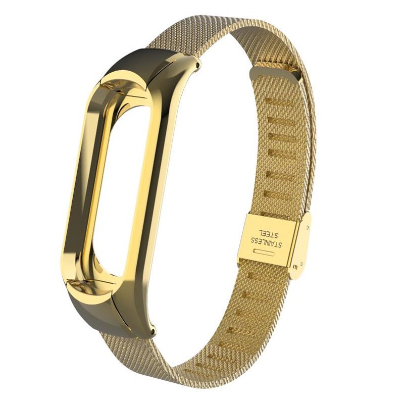 Bracelet pour Xiaomi Mi Band 3 au design milanais et fermeture à clip - Ítem2