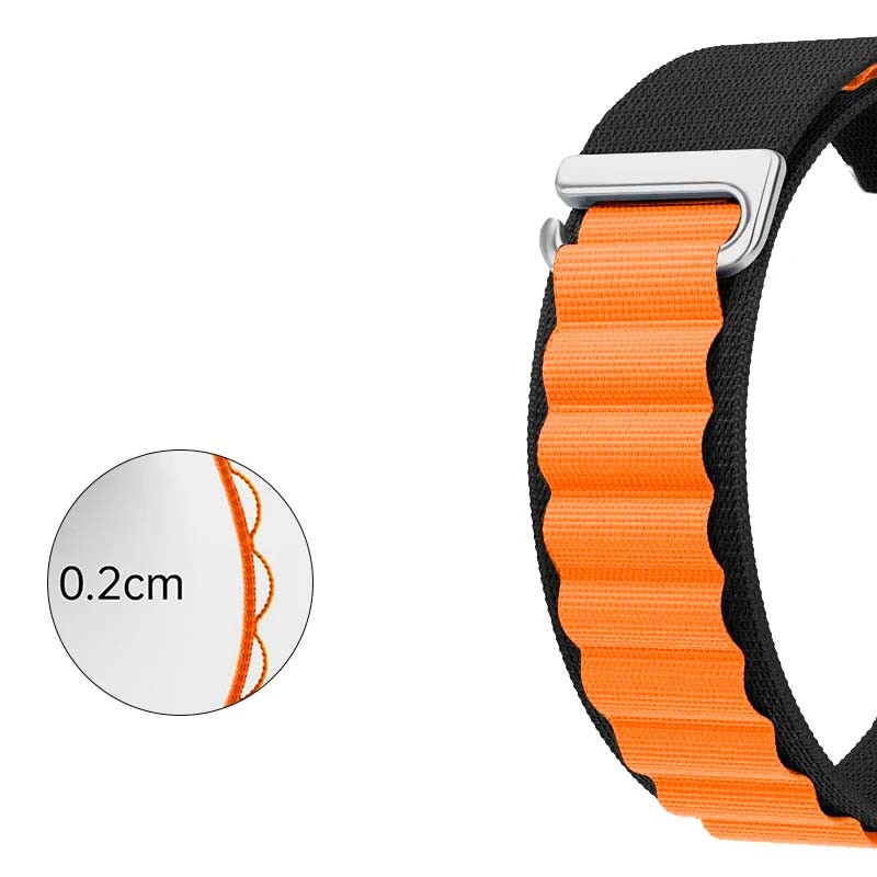Correa de nailon compatible con Fitbit Charge 6 en color Rosa - Ítem1