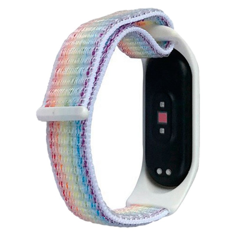 Correa Nylon Xiaomi Mi Band 5 Y 6 Gris / Blanco con Ofertas en Carrefour