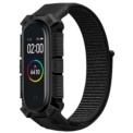 Pulseira de Nylon Rugged Preta Xiaomi Mi Smart Band 6 - Item