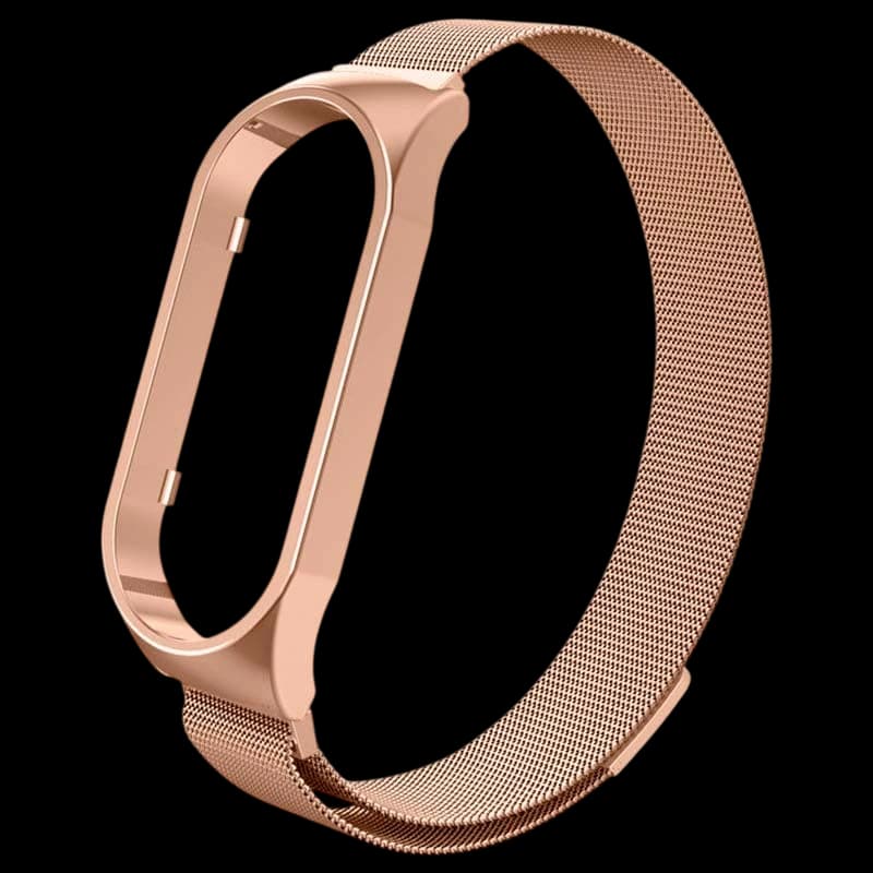 Bracelet Xiaomi Smart Band 7 Milanais Magnétique Or Rose
