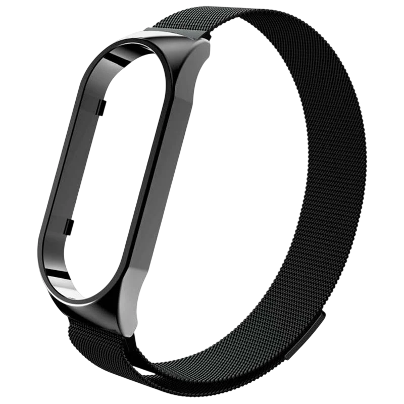 Correa Xiaomi Smart Band 7 Milanesa Magnética Negro - Ítem