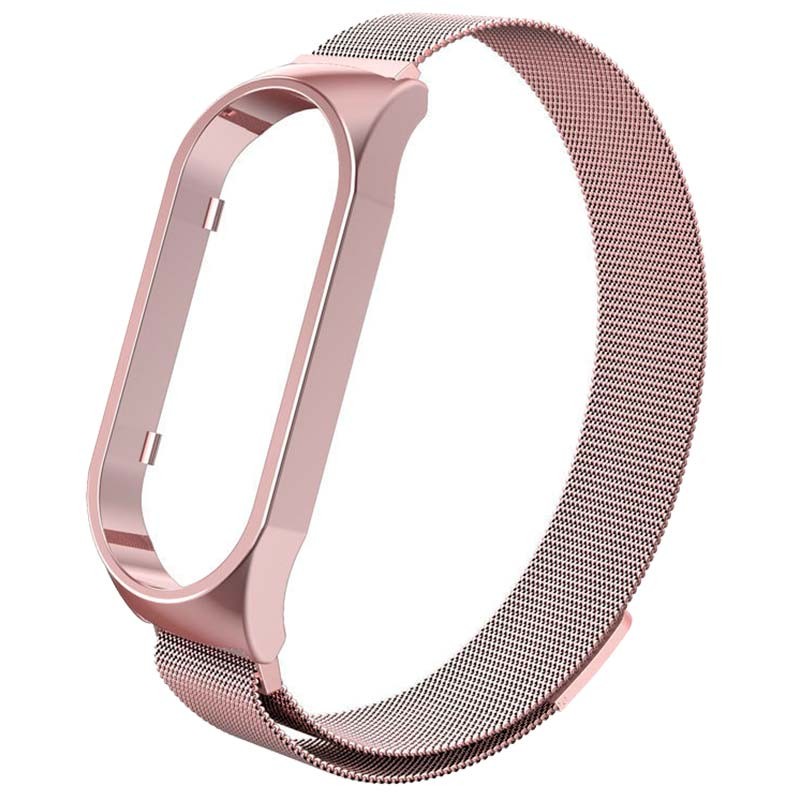 Correa Xiaomi Smart Band 7 Milanesa Magnética Rosa - Ítem