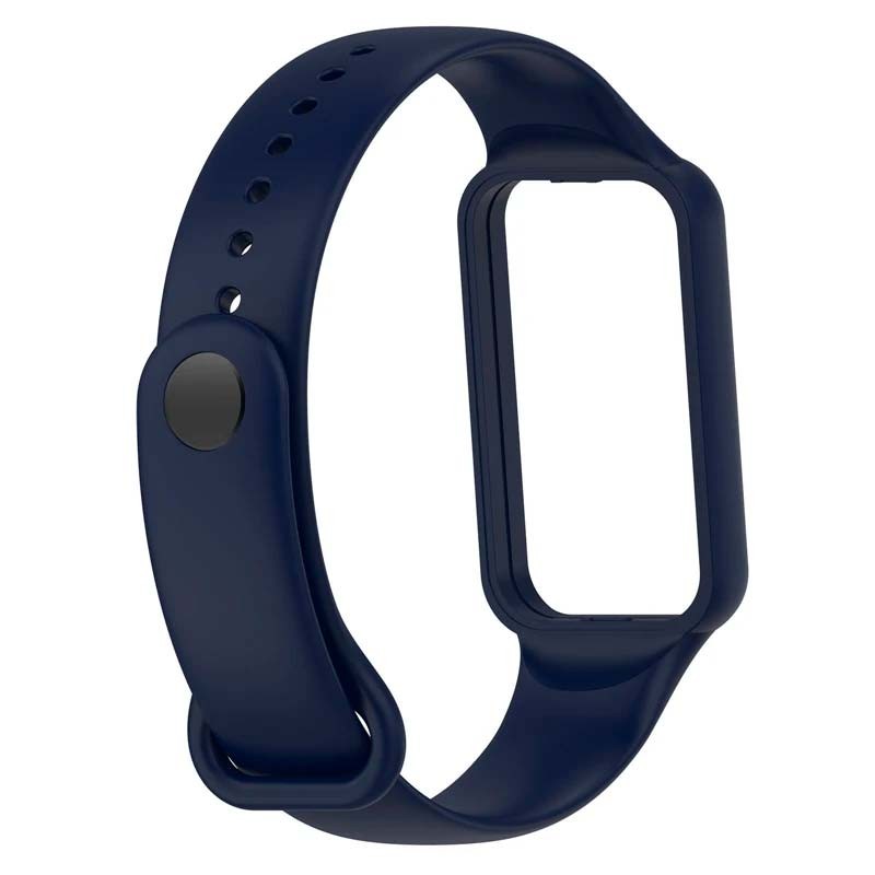 Correa de silicona azul marino para Amazfit Band 7 - Ítem2