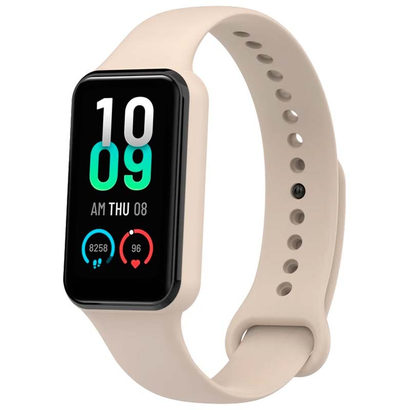 Pulseira de silicone marfim para Amazfit Band 7 - Item