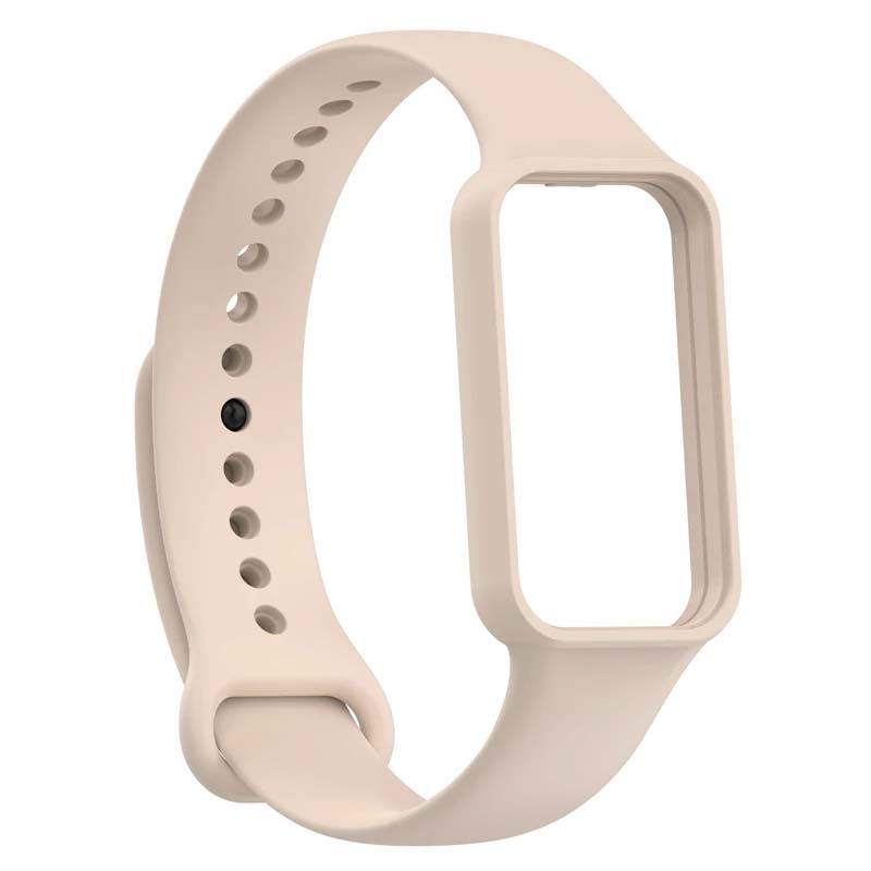 Correa de silicona marfil para Amazfit Band 7 - Ítem1