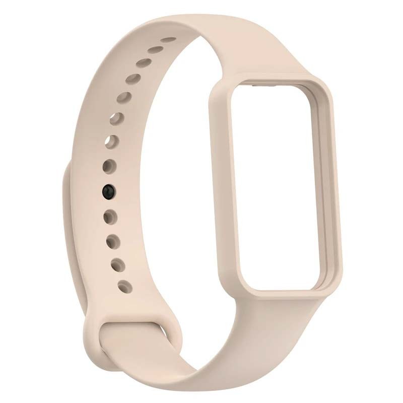 Pulseira de silicone marfim para Amazfit Band 7 - Item1