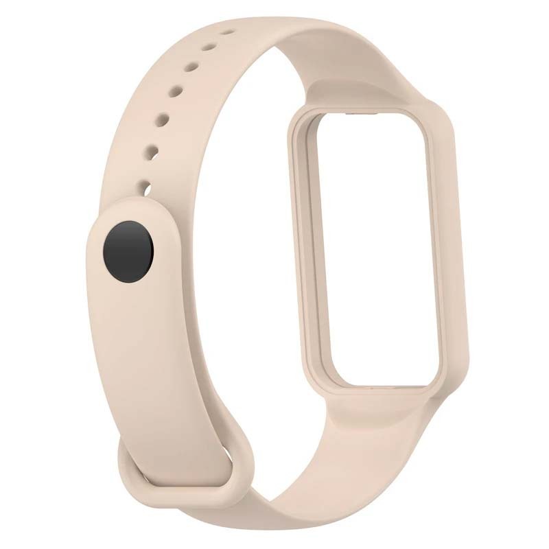 Correa de silicona marfil para Amazfit Band 7 - Ítem2
